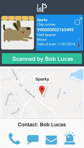 PetScanner Find.Scan.Reunite.  Screenshot 1