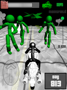 Stickman Zombie: Moto Racing  Screenshot 5