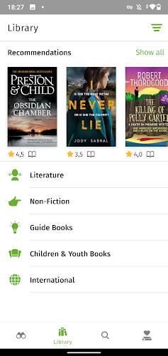 Skoobe: eBooks and audio books  Screenshot 2