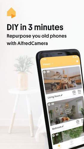 AlfredCamera Home Security app  Screenshot 1