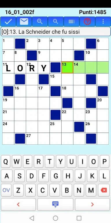 Italian Crossword Puzzles  Screenshot 1