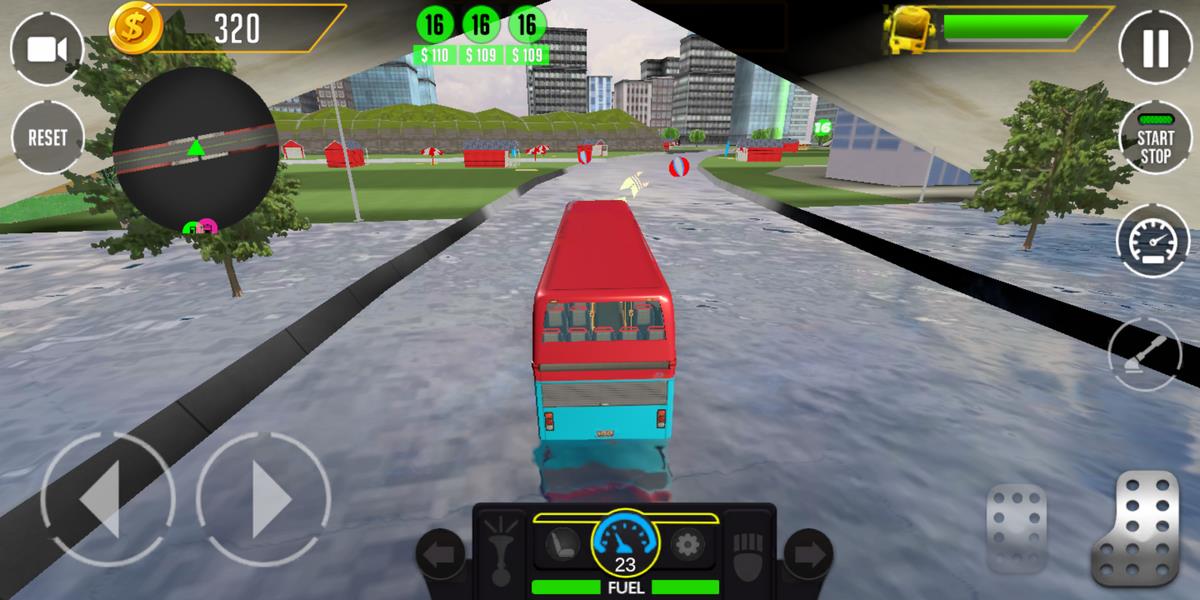 River Bus Driver Tourist Coach Bus Simulator  Screenshot 6