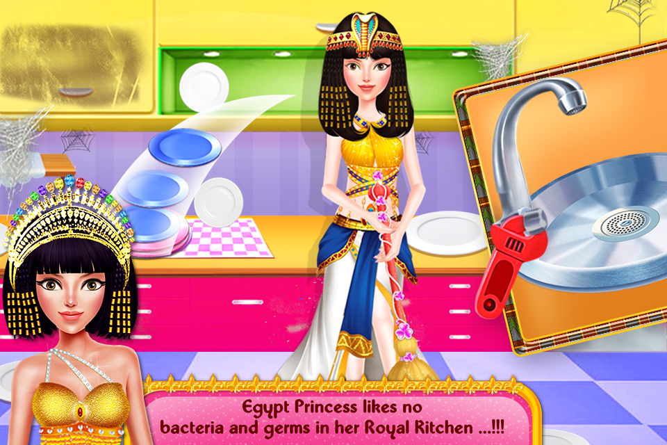 Egypt Princess Dress Up Games  Screenshot 1