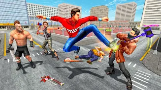 Miami Rope Hero :Spider Rope  Screenshot 11