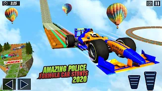 Police Formula Car Derby Games  Screenshot 8