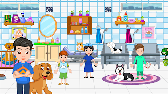 Pretend Animal Shelter Pet Sim  Screenshot 3