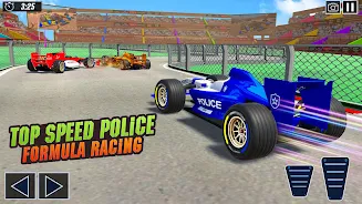 Police Formula Car Derby Games  Screenshot 5