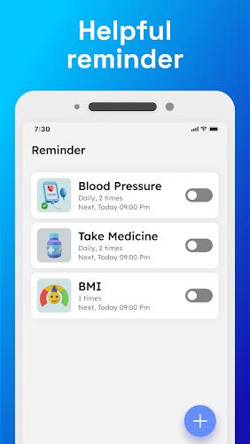 Blood Pressure Monitor App  Screenshot 8