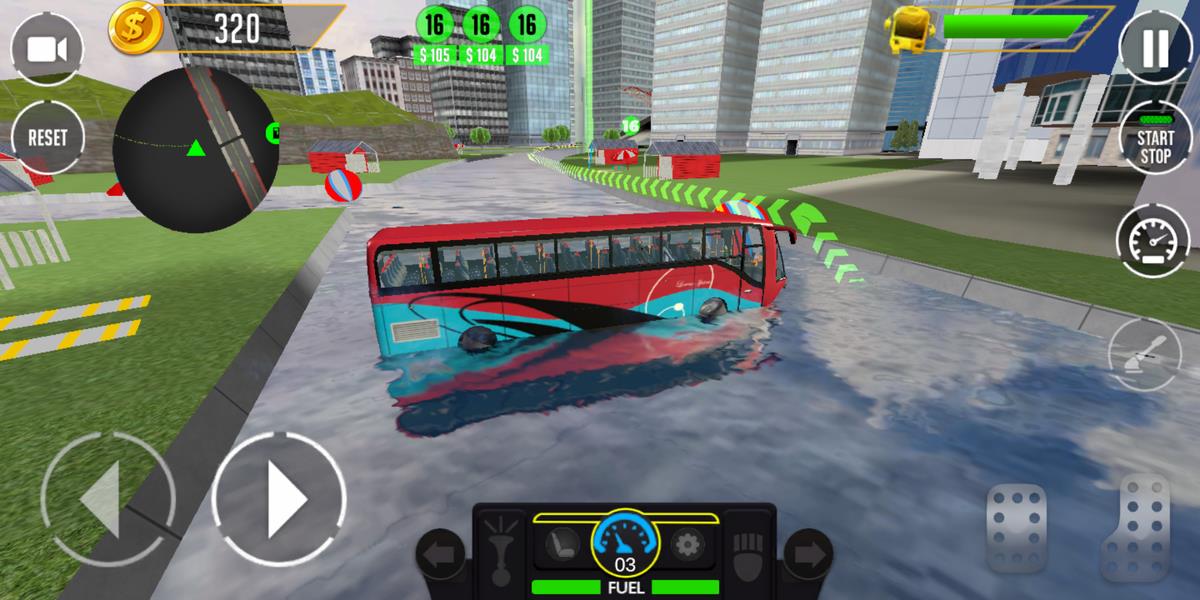 River Bus Driver Tourist Coach Bus Simulator  Screenshot 5