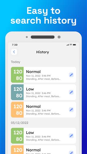 Blood Pressure Monitor App  Screenshot 5