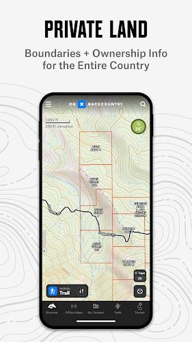 onX Backcountry Snow&Trail GPS  Screenshot 3