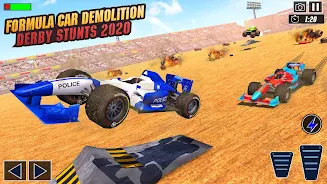 Police Formula Car Derby Games  Screenshot 6