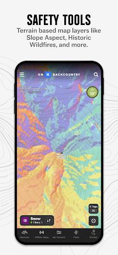 onX Backcountry Snow&Trail GPS  Screenshot 8