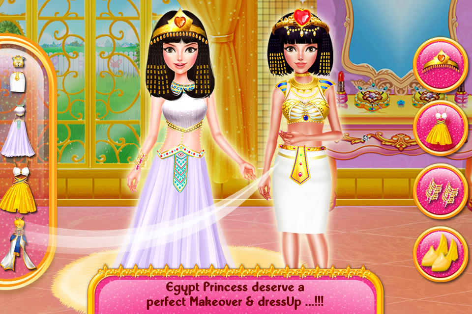 Egypt Princess Dress Up Games  Screenshot 4