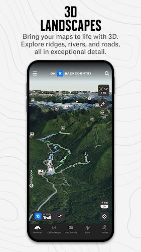 onX Backcountry Snow&Trail GPS  Screenshot 1
