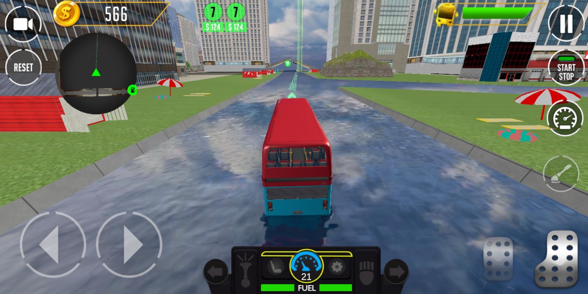 River Bus Driver Tourist Coach Bus Simulator  Screenshot 3