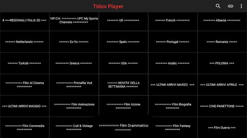 IPTV - Tidox Player  Screenshot 14