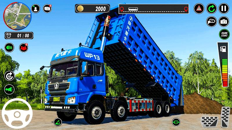 Cargo Delivery Truck Offroad  Screenshot 1