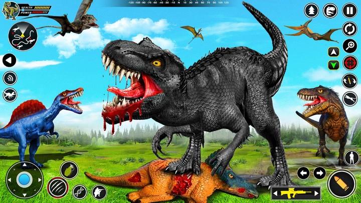 Wild Dino Family Dinosaur Game  Screenshot 1