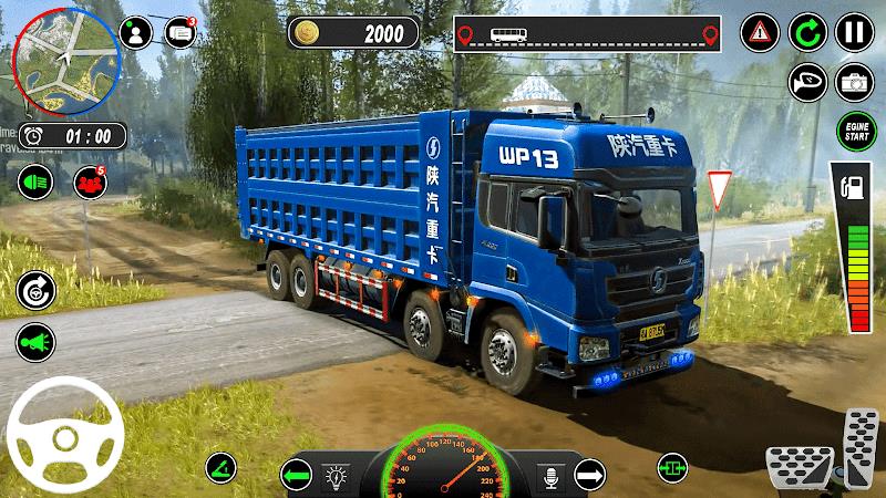 Cargo Delivery Truck Offroad  Screenshot 2