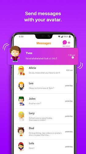 Xooloo - Messenger for Kids  Screenshot 3