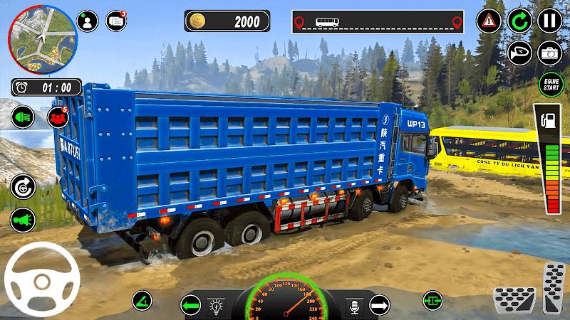 Cargo Delivery Truck Offroad  Screenshot 15