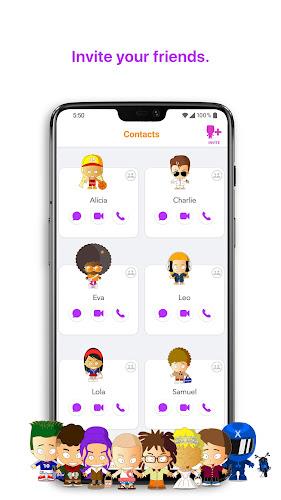 Xooloo - Messenger for Kids  Screenshot 1