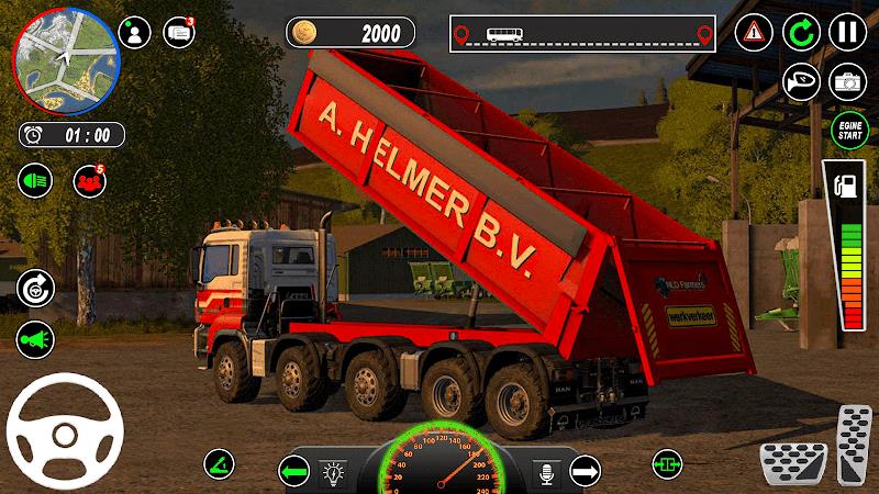 Cargo Delivery Truck Offroad  Screenshot 11