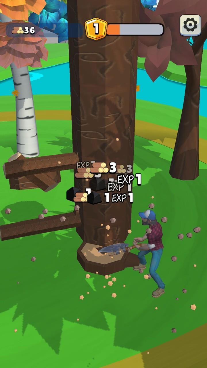 Wood Cut Master:Tree Cutting  Screenshot 5