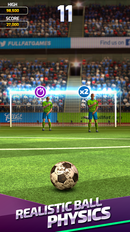 Flick Soccer  Screenshot 1