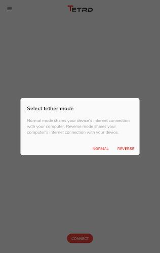 Tetrd: USB Universal Tethering  Screenshot 9