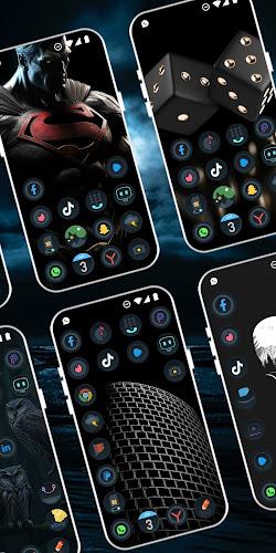 Dark Icon Pack  Screenshot 5