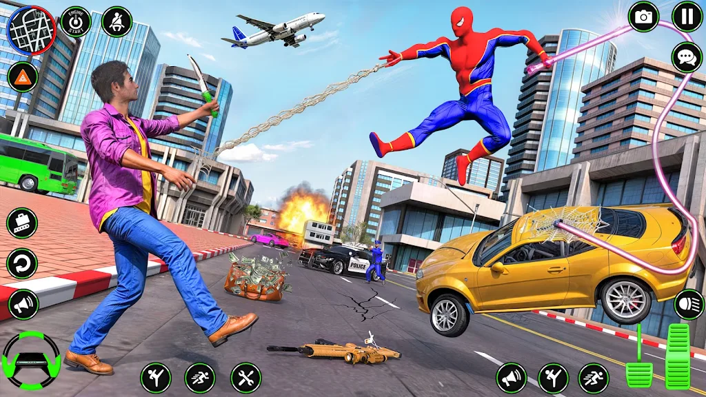 Spider Rope Hero: Spider Games  Screenshot 1