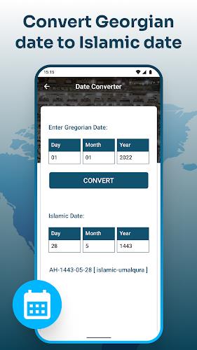 Qibla Compass with Salah Time  Screenshot 14