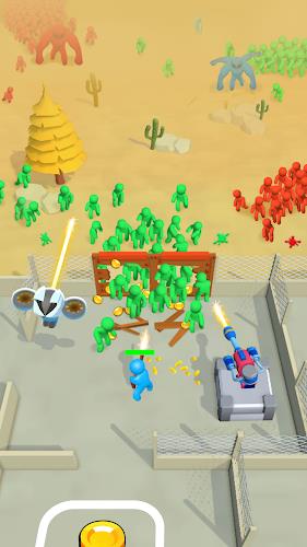 Hero Defense: Zombie War  Screenshot 2