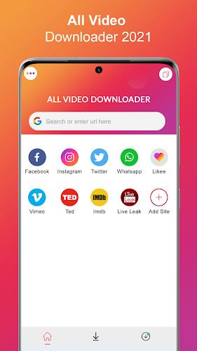 Video downloader:4k & hd saver  Screenshot 1