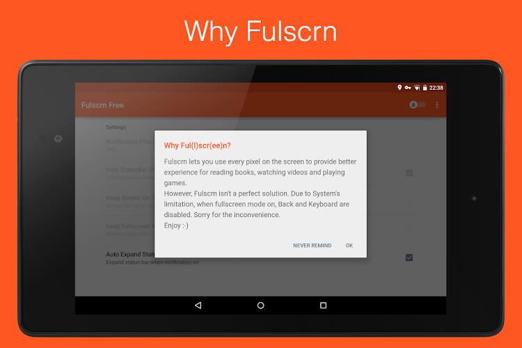 Fulscrn Free  Screenshot 5