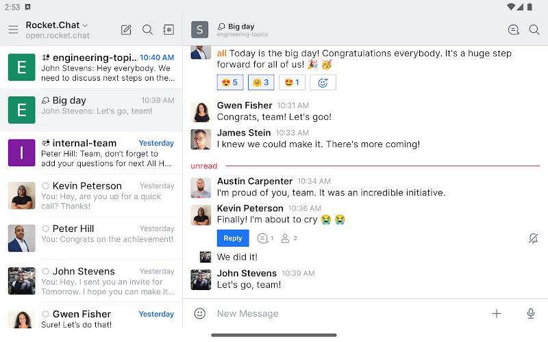 Rocket.Chat Experimental  Screenshot 7
