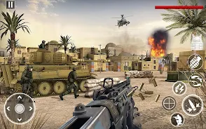 World War Pacific Gun Games  Screenshot 1