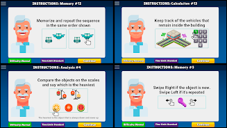 Neurobics: 60 Brain Games  Screenshot 3