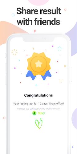 Stevy: Simple Fasting Tracker  Screenshot 5