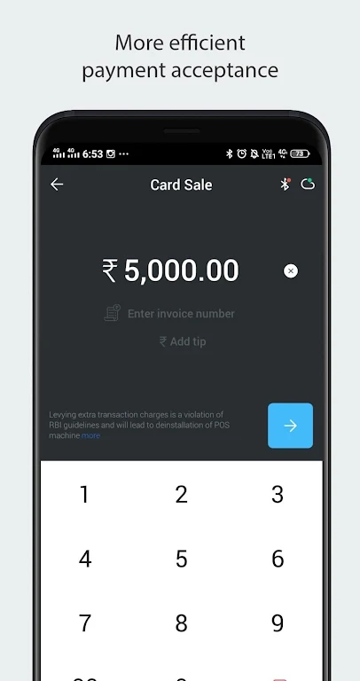 Mswipe Merchant App  Screenshot 1