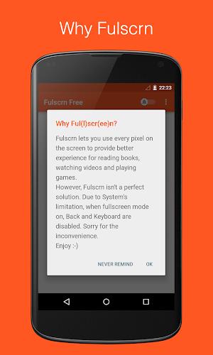 Fulscrn Free  Screenshot 1