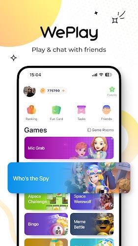 WePlay - Game & Party  Screenshot 1