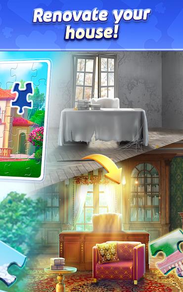 Puzzle Villa－HD Jigsaw Puzzles Mod  Screenshot 3