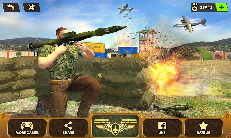 Airplane Sky Shooter Game  Screenshot 1