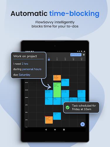 FlowSavvy: Schedule Planner  Screenshot 17