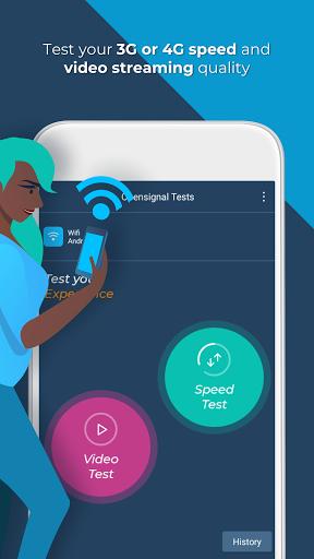 Opensignal - 5G, 4G Speed Test  Screenshot 1
