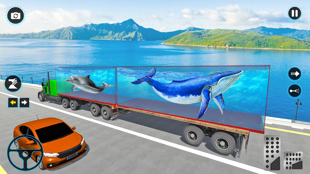 Sea Animal Transport Truck 3D  Screenshot 2