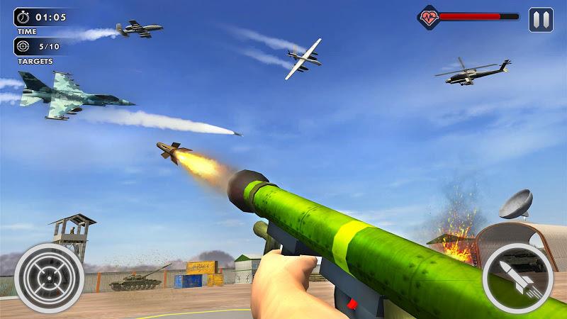 Airplane Sky Shooter Game  Screenshot 12
